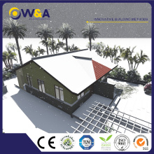 (WAS1007-40D-A) Estrutura de aço leve Casa prefabricada / estrutura modular Casas para vida privada